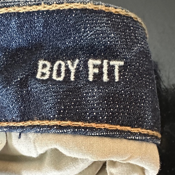 American Eagle Outfitters Dark Blue cropped Jeans - Picture 10 of 11